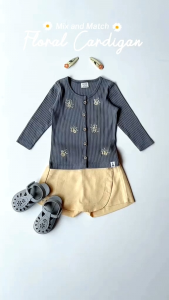 Pakaian Anak untuk Musim Dingin: Desain Cardigan Anak Bohopanna