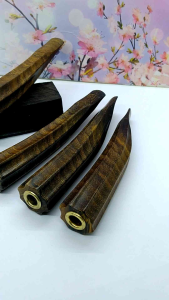 Pipa Kayu Kelor Jawa Model Blimbing Segi Delapan B78