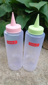 2pcs botol kecap 300ml/botol saus/botol mayones