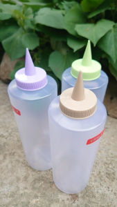 3pcs botol saos 600ml/botol kecap berkualitas