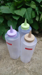 3PCS BOTOL KECAP 600ml /botol mayones/botol saus
