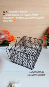 TRAP/ Perangkap/ Jebakan Tikus Besi Jumbo