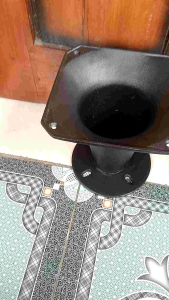 HORN TWEETER TASSO/TASSO LONG/UK 145X145 TINGGI 16CM ALUMUNIUM/DIRAL/BAYAR COD