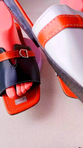 Sandal Terbaru Wanita Teplek Medel Kokop Gesper Yo Sendal