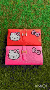 Dompet Wanita Hello Kitty & Panjang Bling Bling: Banyak Warna & Gaya Modern