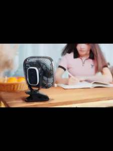 [Arrive 1-2days]Opolar 20000mAh Rechargeable Portable Fan with Light 8-inch Battery Operated Clip on Fan