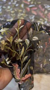 Tulle Bordir Garden Gradasi Ja01 Series