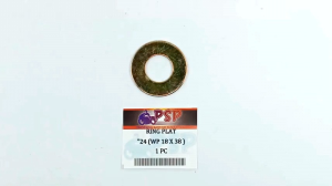 Ring Plat \\\"24 (WP 18 X 38) Harga Per 1 PC - Reng Plate Pelat Washer Kunci 24 Diameter 18mm x 38mm Tebal 14 mm