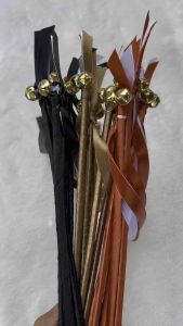 Wedding wands with 2bells available in any color
