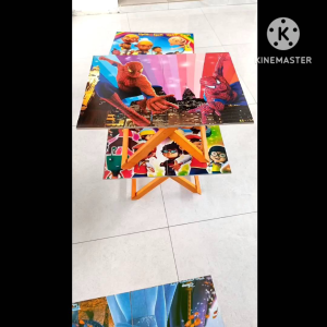 Meja mewarnai / alat lukis / meja lipat / meja belajar
