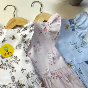 Baju Dress Anak Terbaru 3 Motif Kantong Lucu 1 Thn - 4 Thn