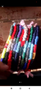 Bợ nhấc nồi lót nồi cách nhiệt đan tay màu sắc đẹp. 5K 1 CẶP 2 CÁI