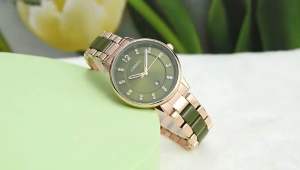 Jam tangan wanita Lorenzo Original tali rantai jam anti air jam tangan spesial terbaru
