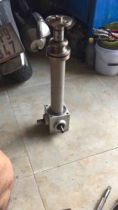 Thủy lực cơ Nhật HL-70CB. /. A-T-U/2L RATIO. 1:2 cốt 15 Nguyên cụm hành trình 20-30cm .New 90%