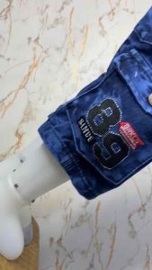 Celana jeans pendek anak-anak model kantong samping Celana kargo Anak cowok untuk umur 2 -11 tahun
