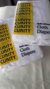 1pack Authentic Curity Soft Lampin Cloth Diapers