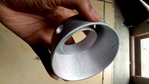 CORONG KNALPOT HONDA VARIO 110 125 150 VIET END MUFLER SILVER MODEL HONDA VARIO CORONG TUTUP KNALPOT END MUFLER VARIASI HONDA VARIO PCX BEAT DLL