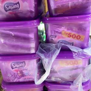FREE TOPLES Detergent Liquid Sayang Hijab Terbaru Isi 24Sachet Bonus Toples