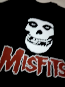 T-Shirt Baju Kaos Anak Band Misfits Skull logo