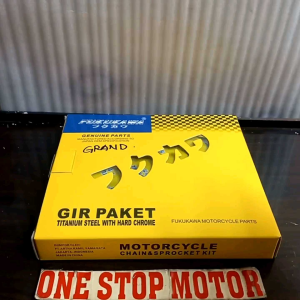 Gear Paket Gir set Merk Fukukawa Grand Legenda Astrea 36T / 14T 428H 100L Original Asli Fukukawa
