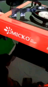 Kompor Gas Portable Omicko 1 Tungku 2 in 1