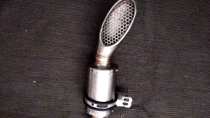 Knalpot silencer model SAKURA M1 inlet 50 untuk motor