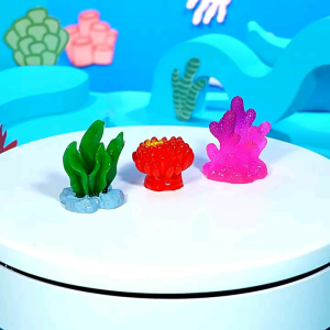 Terumbu karang / Karang Buatan / karang kecil dekorasi hiasan aquarium / topper kue ornamen aquascape