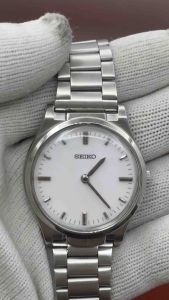 ไซโก้ นาฬิกาผู้ชาย มือสองของแท้ ระบบถ่าน Quartz นาฬิกาสำหรับผู้พิการทางสายตา กันน้ำได้ นาฬิการับประกันหลังการขาย 3 เดือน