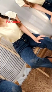 BANDIDAS - HW Celana Panjang Jeans Wanita Boyfriend Jumbo