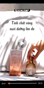 CHÍNH HÃNG -Serum Dưỡng Da Kayoko Plus+ - Nâng Cơ Chống Nhăn Trẻ Hóa Làn Da