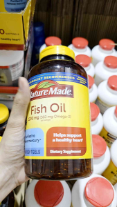 Dầu cá Nature Made Fish oil 1200mg - 300 viên. date 2027