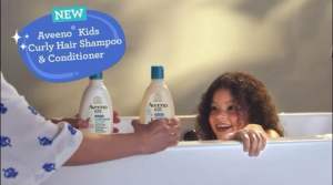 ใหม่ Aveeno Kids Curly Hair Shampoo & Conditioner สูตรผมหยิกสำหรับเด็ก 3-7 ขวบ