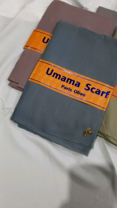 Umama Scarf Kerudung Jilbab PARIS OLIVE LC Segi Empat 110x110 Paris Premium paris olive bisa COD