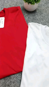 Kaos polos merah putih kaos agustusan lengan panjang dan pendek ukuran M L XL 2XL 3XL 4XL 5XL 6XL jumbo COD