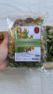 ชุดต้มน้ำสมุนไพร ใบเตยหอม เครื่องดื่มสมุนไพรแก้กระหาย เครื่องดื่มหน้าร้อน ขนาด 40 กรัม