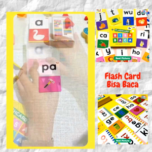 Family Flashcard Bisa Baca Hello Zebra