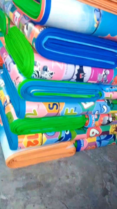 Karpet spon karakter 120 x 200 / Tikar plastik 120x200 tebal 17 mm Karpet Spon Lantai Termurah