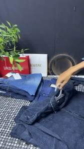 Kemeja Jeans Snowosh Pria Lengan Panjang