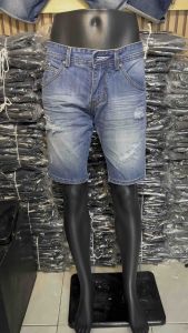 KING MAN 86 Celana Pendek Sobek Jeans Pria Distro