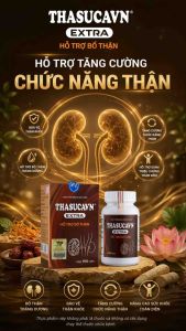 THASUCAVN EXTRA (150 viên/hộp)- Thực Phẩm Chức Năng Tăng Cường Chức Năng Thận - Combo 4 Hộp 150 Viên + Tặng 1 Hộp 30 Viên