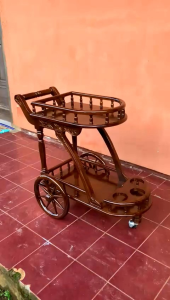 PROMO TROLI PENYUGUHAN KAYU JATI