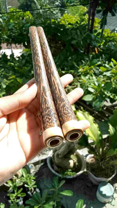 cangklong once pipa kayu liwung macan kombinasi kemuning gading 15 cm B85