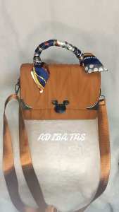 ADIBA TAS MURAH Tas Selempang Wanita Micky Model Jinjing Bahan Parasut Premium Terlaris dan Termurah