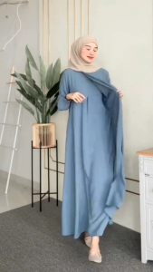 ARSYINTA DRESS CRINKEL AIRFLOW PREMIUM / ARSYINTA GAMIS TERBARU / GAMIS WANITA TERBARU MASA KINI / ARSYINTA DRESS / GAMIS POLOS WANITA TERBARU