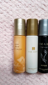 AVON SALE PURSE CONCENTRATE 9ML  Forest Soft Musk Far Away and Sweethonesty