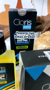 CLORISMEN PAKET SOAP 80GR + SC SERUM / Mencerahkan & Menyamarkan Bekas Jerawat