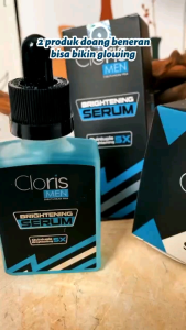 CLORISMEN PAKET SOAP 80GR +BRIGHTENING SERUM / Mencerahkan dan Melembabkan Kulit Wajah
