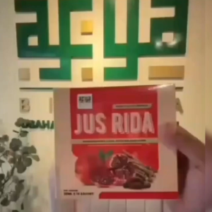 Jus Rida Afya Bidara 14 Sachet 20ml Minuman Botanikal untuk Masalah Sakit Sendi dengan Jus Buah Delima dan Ashwagandha