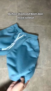 Celana Pendek Boardshort Pria Wanita Comfort Diamond Knits Premium 100rb 5 Pcs