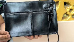 Tas Tangan Kulit Pria Wanita Clutch Kulit Handbag Jaminan Kulit Tangan Kulit